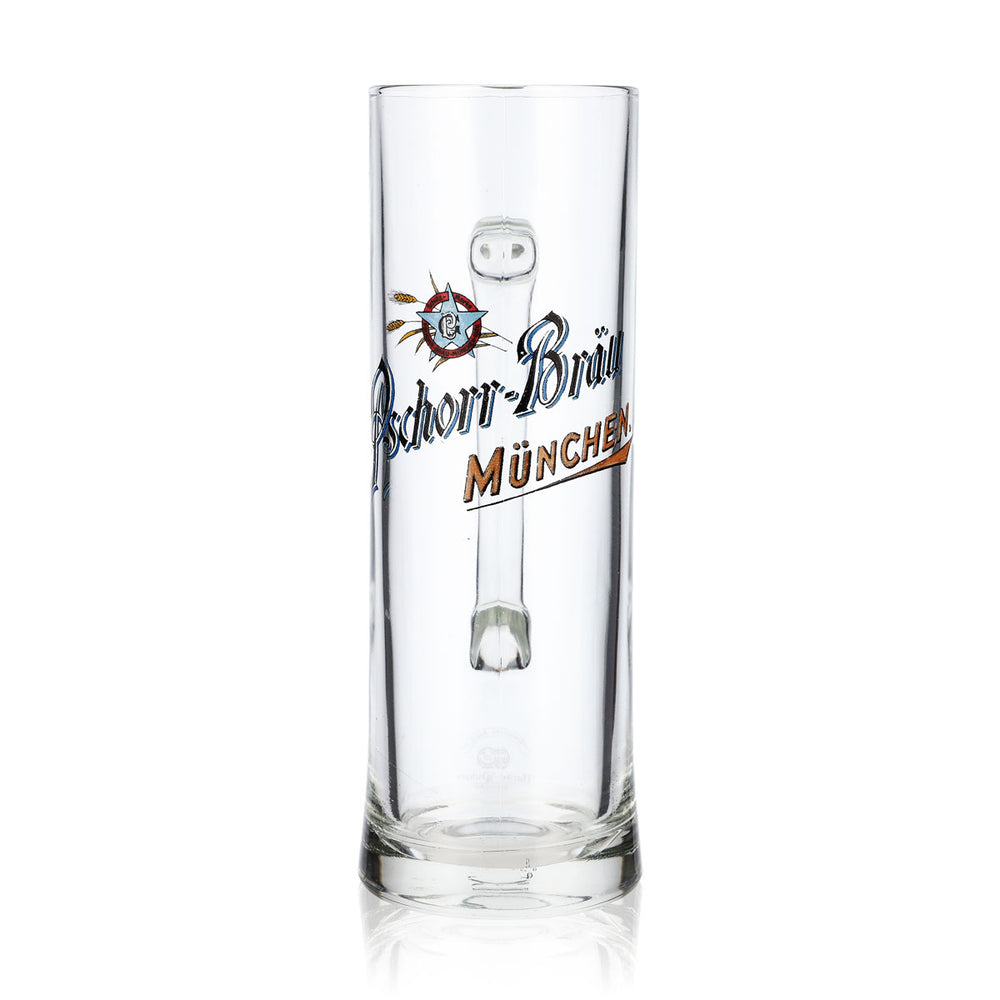 Verre à bière Hacker Pschorr, 0,5 l, chope Pschorr-Bräu, Munich