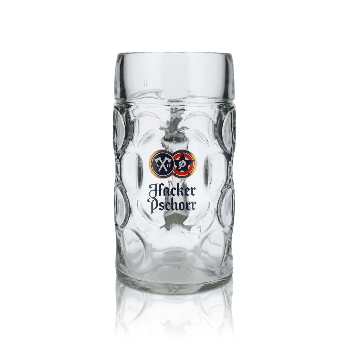 Hacker Pschorr verre 1l chope à bière Humpen Seidel verres Volksfest Bavière