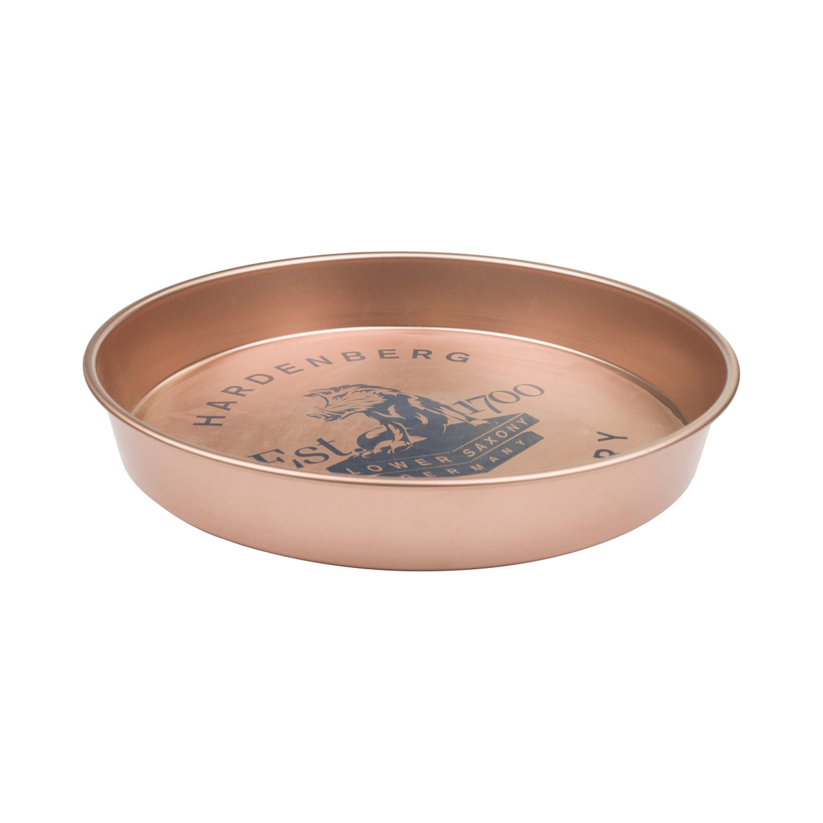 Hardenberg Plateau 35 cm Plateau de service en métal Serveur Verres de cuisine Cuivre Bar – Vue 3