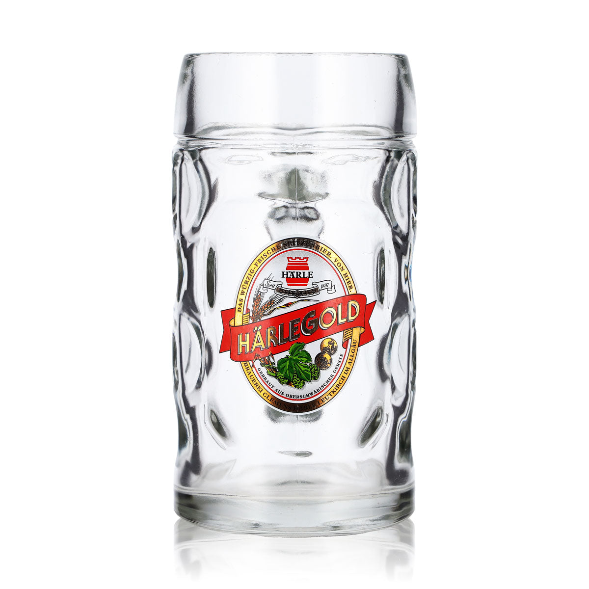 Verre à bière Härle Gold, chope de 0,5 l
