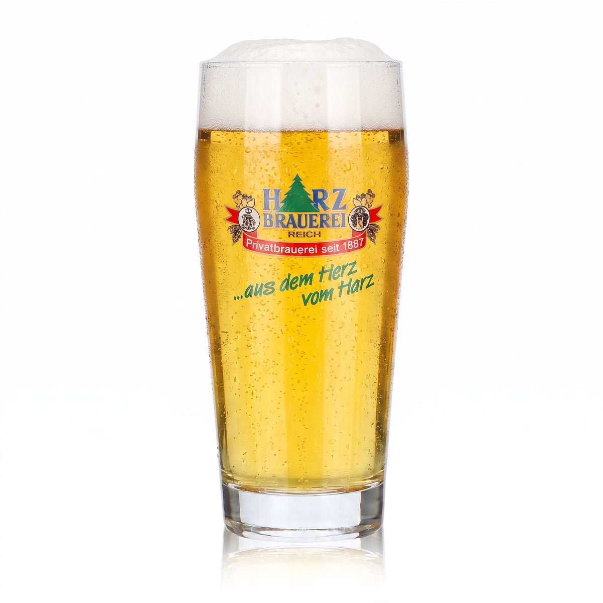 Verre à bière « Reich » de la brasserie Harz, 0,4 l