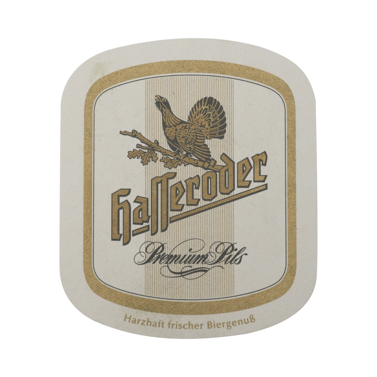 Hasseröder Bière Hockey-Puck Huskies avec sous-verres en verre et sous-verres de hockey sur glace – Vue 5