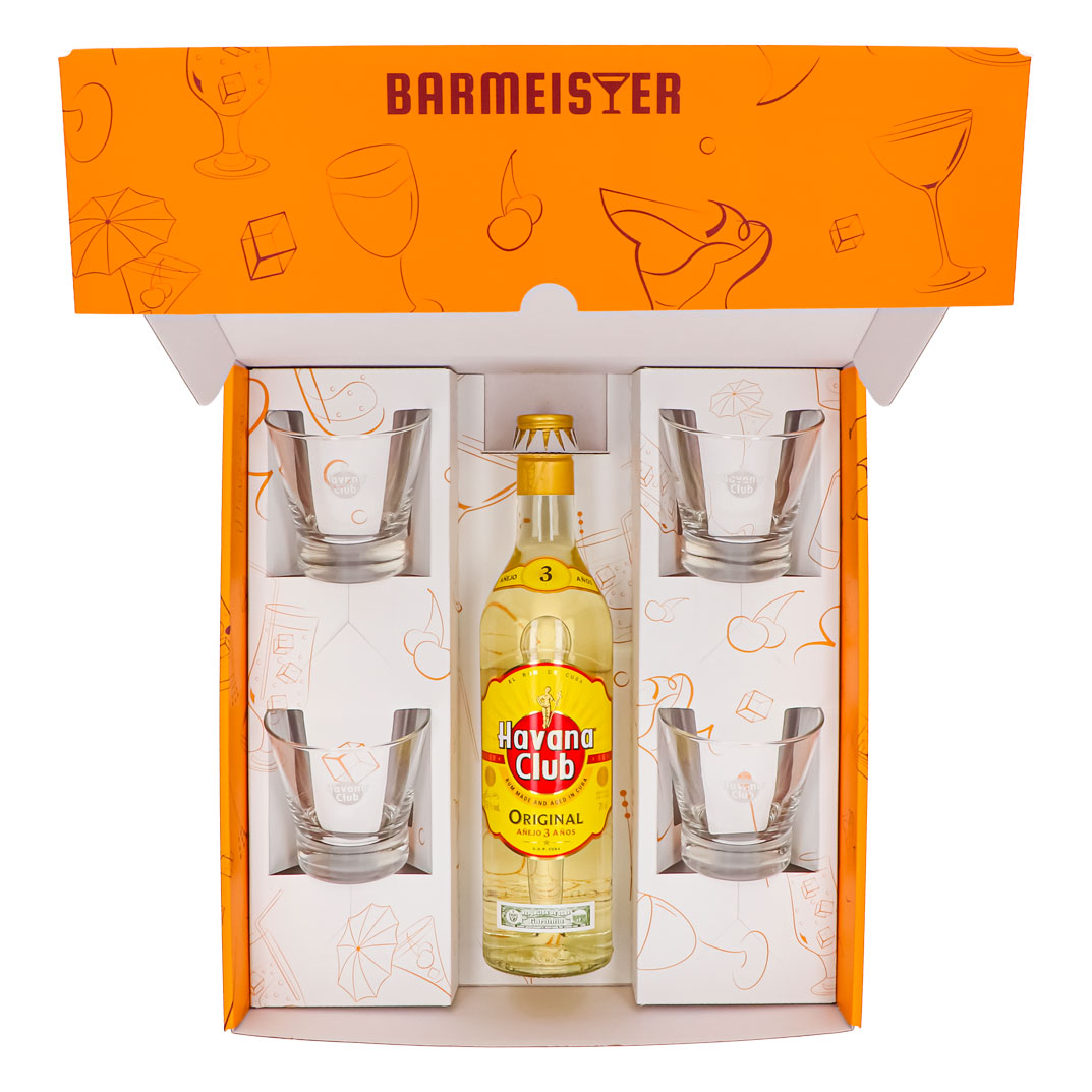 Havana Club Geschenkset 0,7l Flasche 37,5 % Vol. + Tumbler–orange – Ansicht 5
