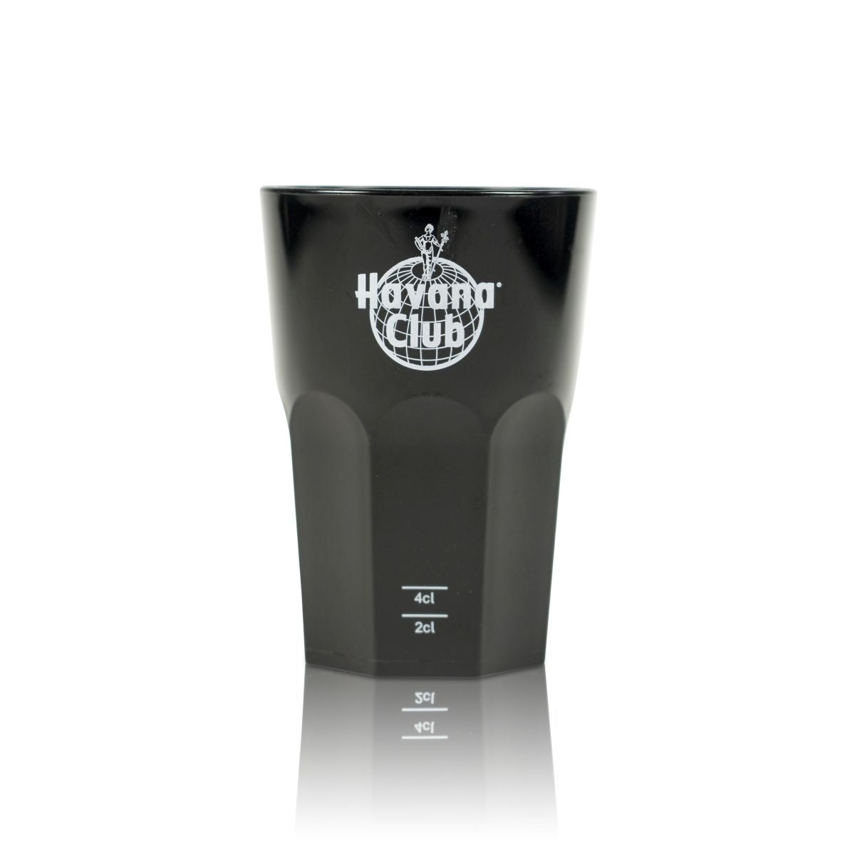 Havana Club Gobelet réutilisable en plastique Verre 0,4 l Verres à long drink noir mat – Vue 2
