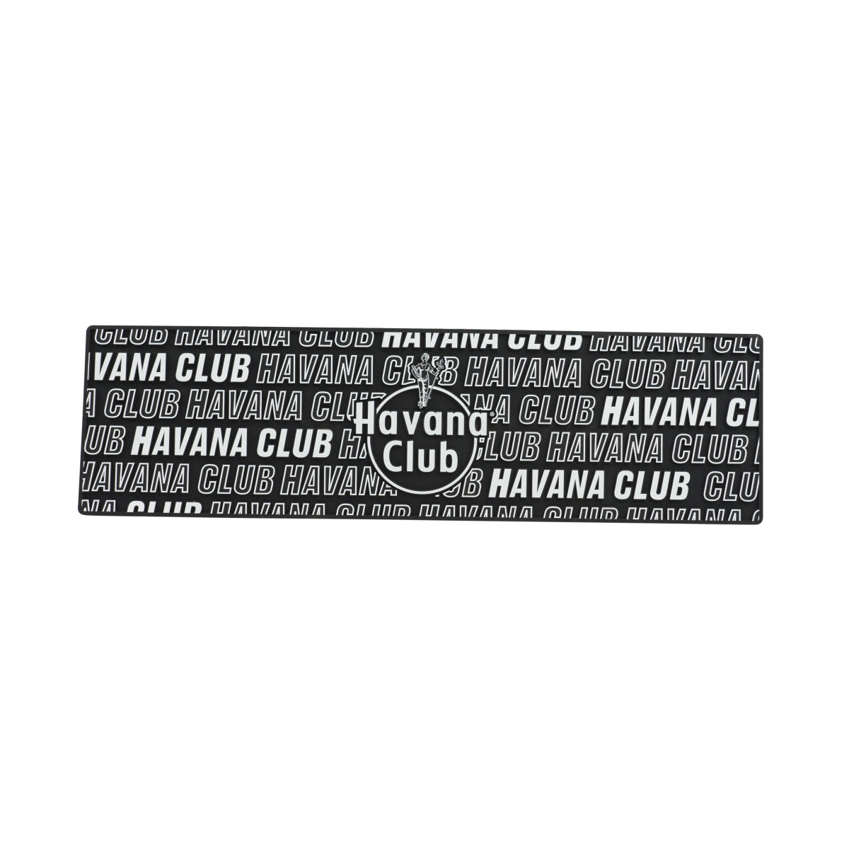 Tapis de bar Havana Club Rum 50 x 14 cm Tapis égouttoir pour verres Gastro Glas