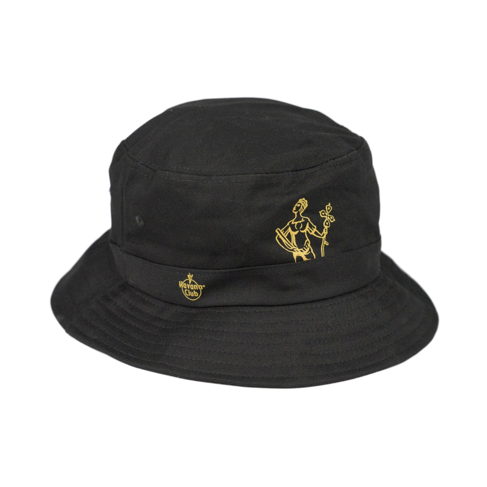Chapeau de pêcheur Havana Club Rum noir unisexe taille unique casquette