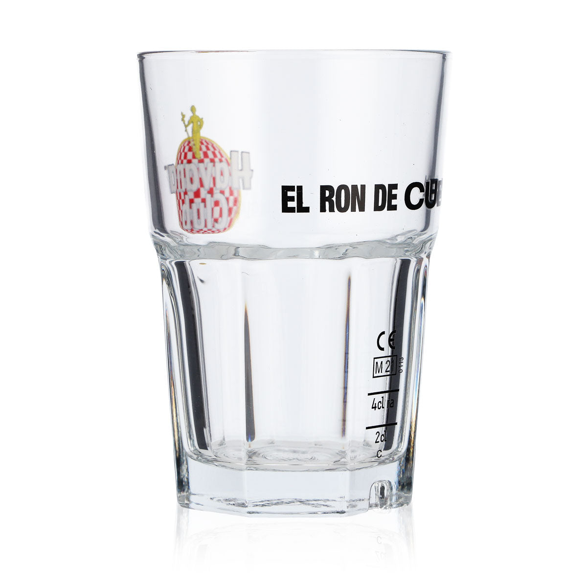 Verre à rhum Havana Club 0,34 l Verres Cocktail Tumbler Logo rouge/blanc à carreaux Rastal – Vue 4