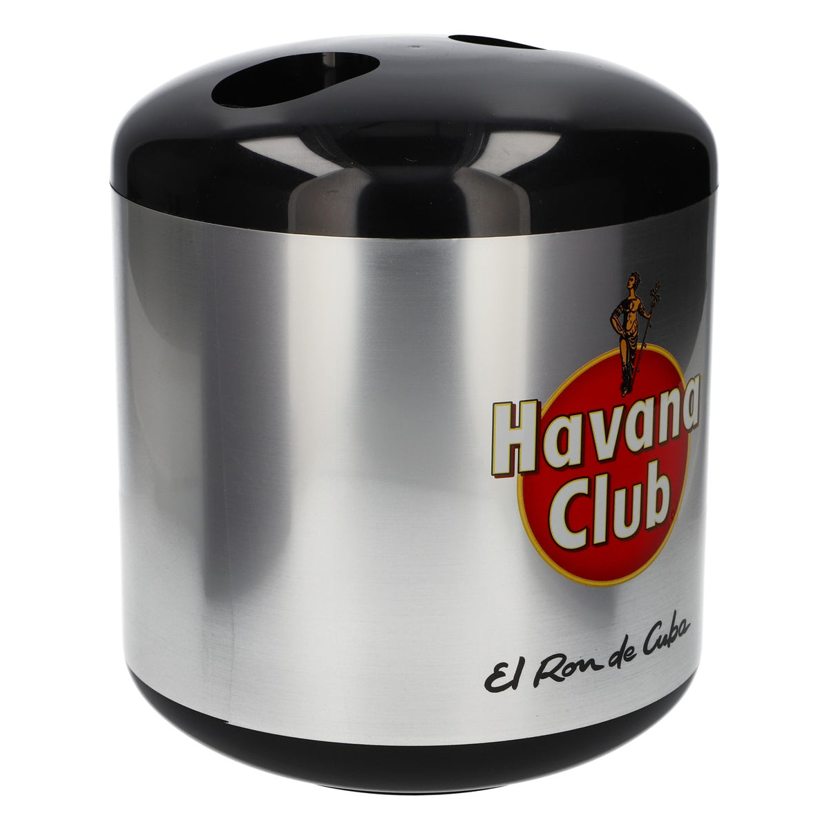 Havana Club Rum - Refroidisseur de bouteille « El Rom de Cuba » - Nouveau - Plastique argenté – Vue 2