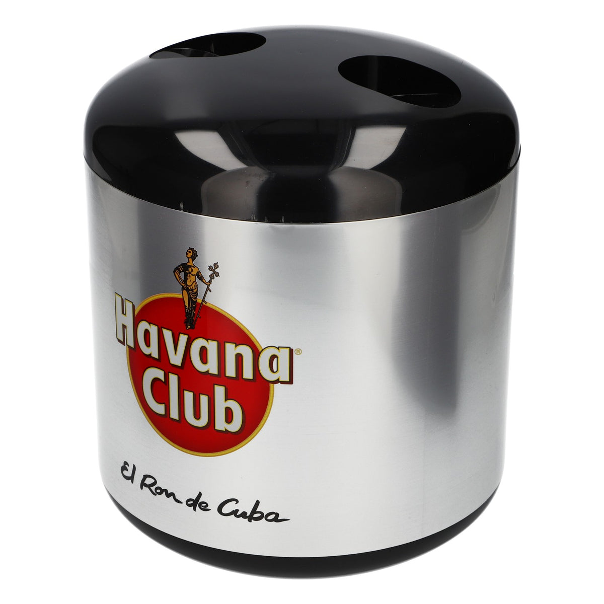 Havana Club Rum - Refroidisseur de bouteille « El Rom de Cuba » - Nouveau - Plastique argenté – Vue 3