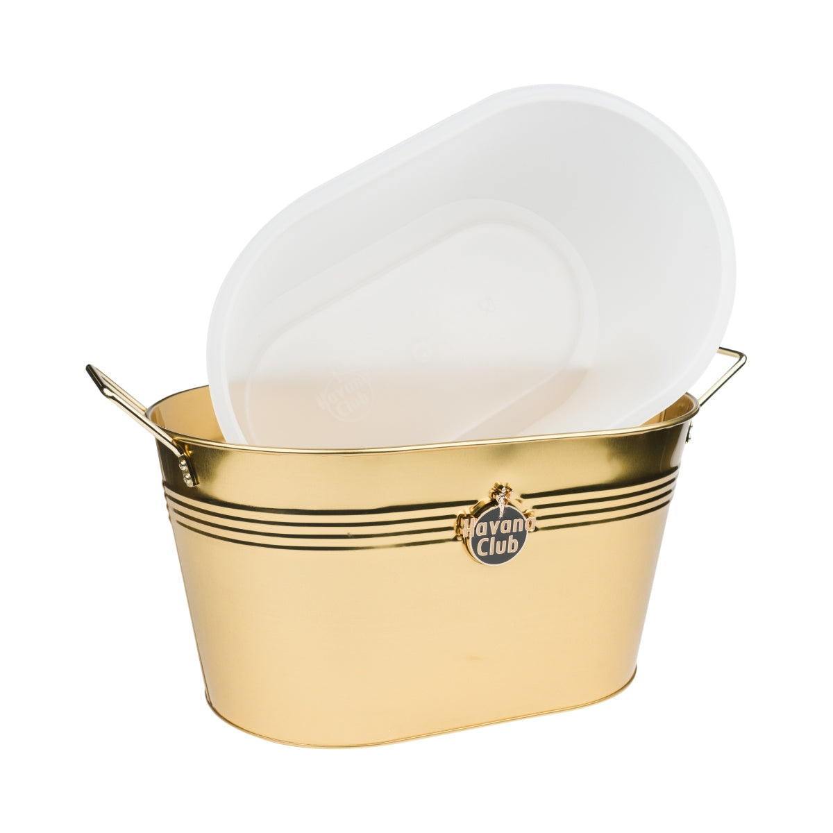Havana Club Rum Refroidisseur Magnum Bouteilles Glaçons Boîte XL Cooler doré – Vue 3