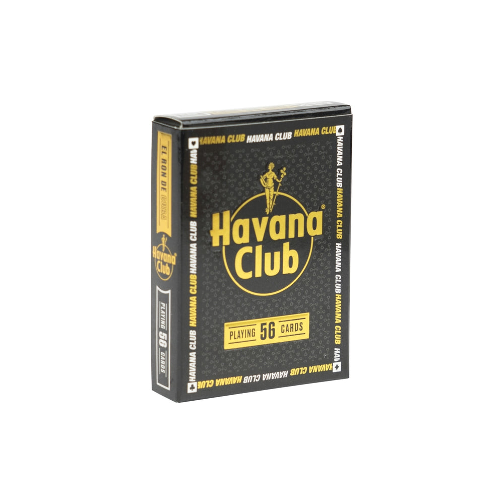 Jeu de cartes Havana Club Rum Édition limitée Poker Skat Design premium Verre