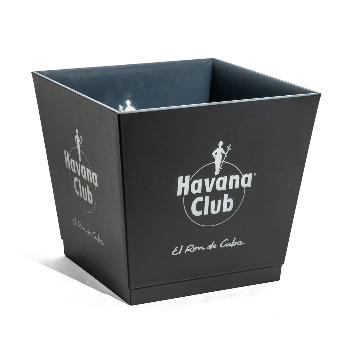 Havana Rum Cooler LED Bac à glaçons rechargeable Glacière Icecube noir 4 angles