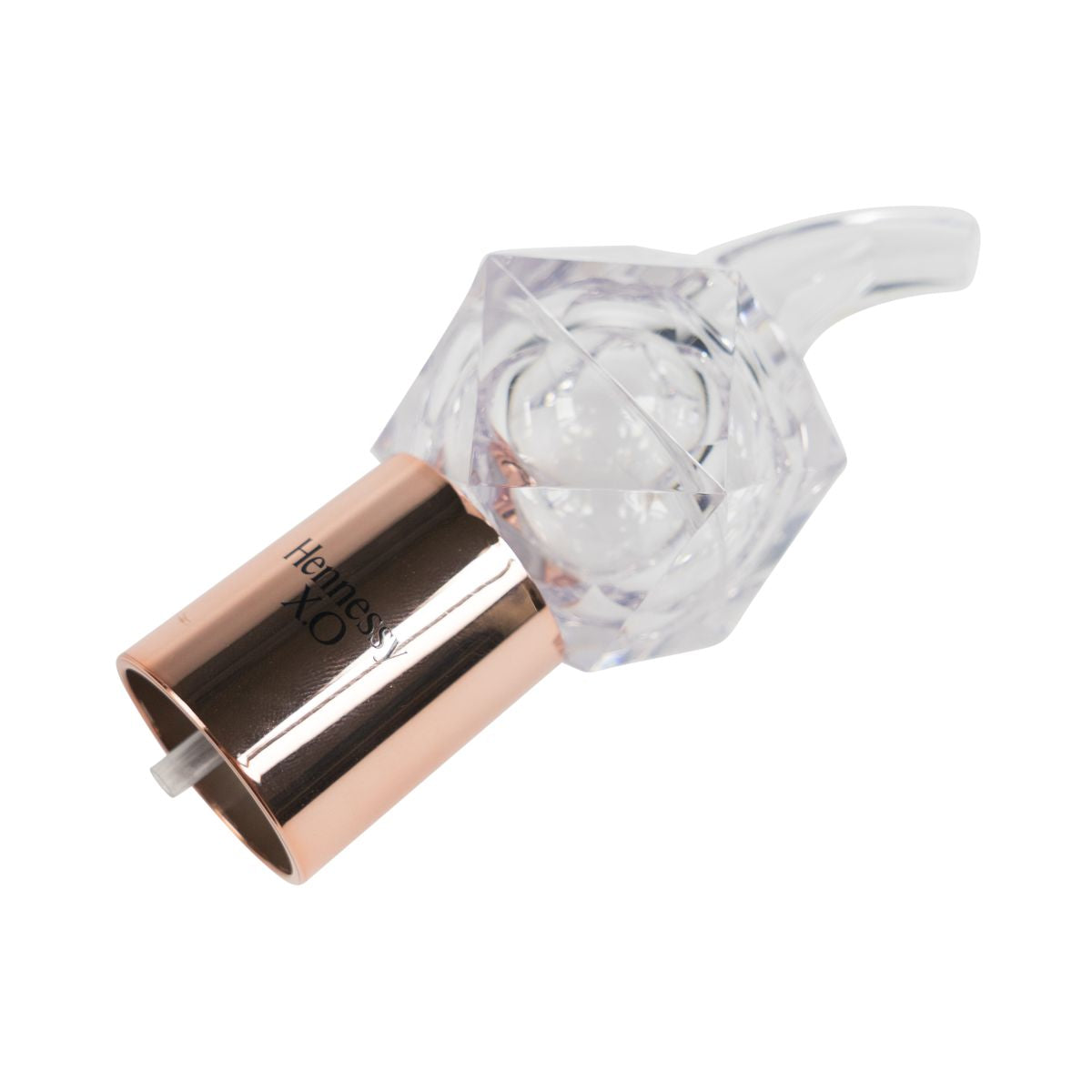 Bouteilles Hennessy Verseur X.O. Verseur polygonal Distributeur doseur en verre – Vue 2