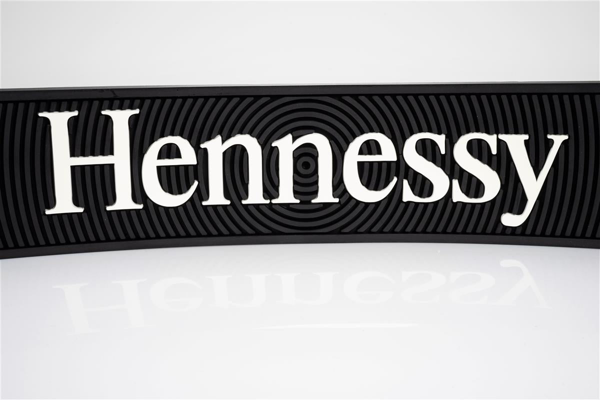 Hennessy Tapis de bar pour whisky Tapis égouttoir Accessoires de bar noir – Vue 3