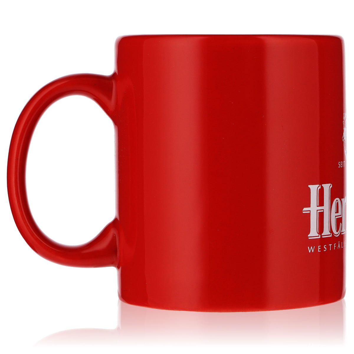 Bière Herforder Brauerei Tasse à café en porcelaine Tasse à bière punch rouge – Vue 6