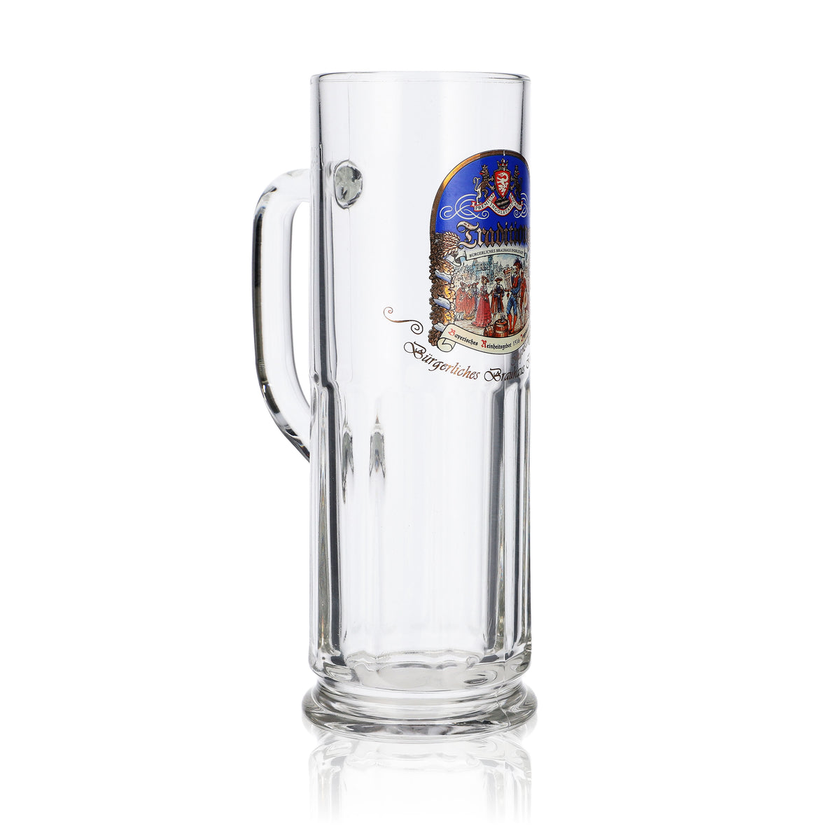 Verre à bière Herrnbräu 0,5 l, chope traditionnelle Ingolstadt Sahm Maximilian Seidel, neuf – Vue 2