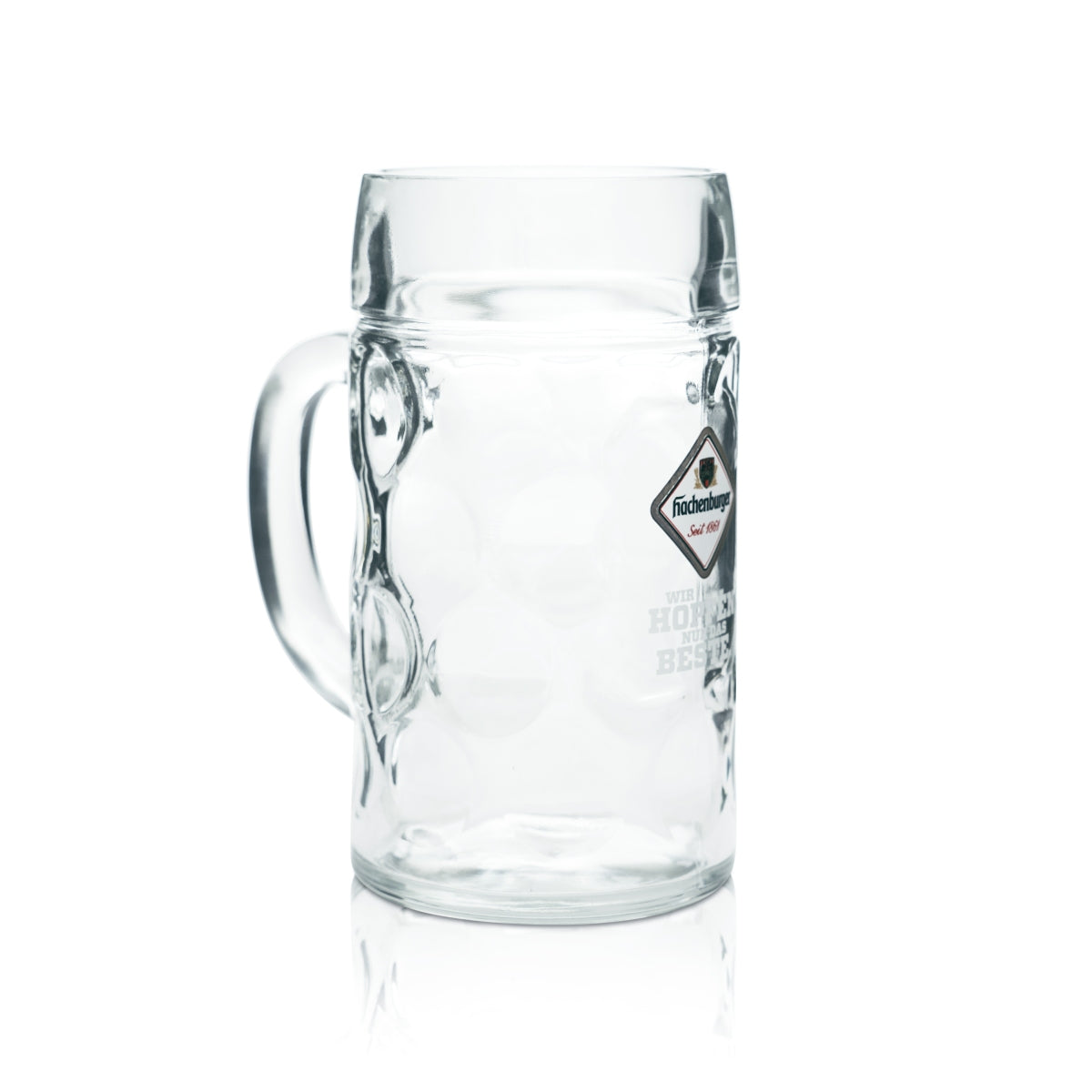 Verre à bière Hochenburger 1 l, chope, verre à bière, verres Seidel, brasserie, bar gastronomique – Vue 2