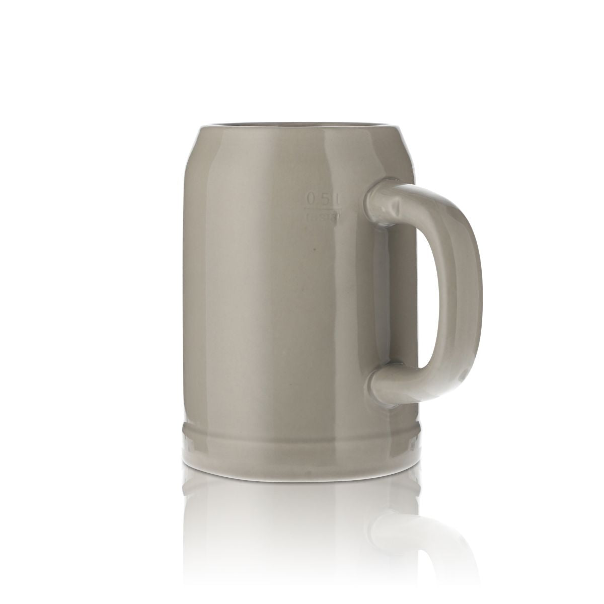 Hoepfner Pichet en terre cuite verre 0,5l faïence Humpen Seidel Rare connaisseur amateur – Vue 2
