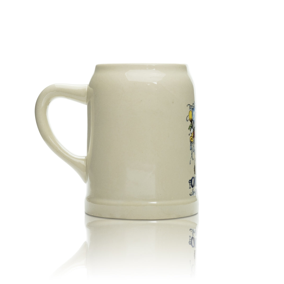 Hofbräu München Cruche en verre 0,5 l Chope Seidel Verres à bière « Oktoberfest » Prairie – Vue 2