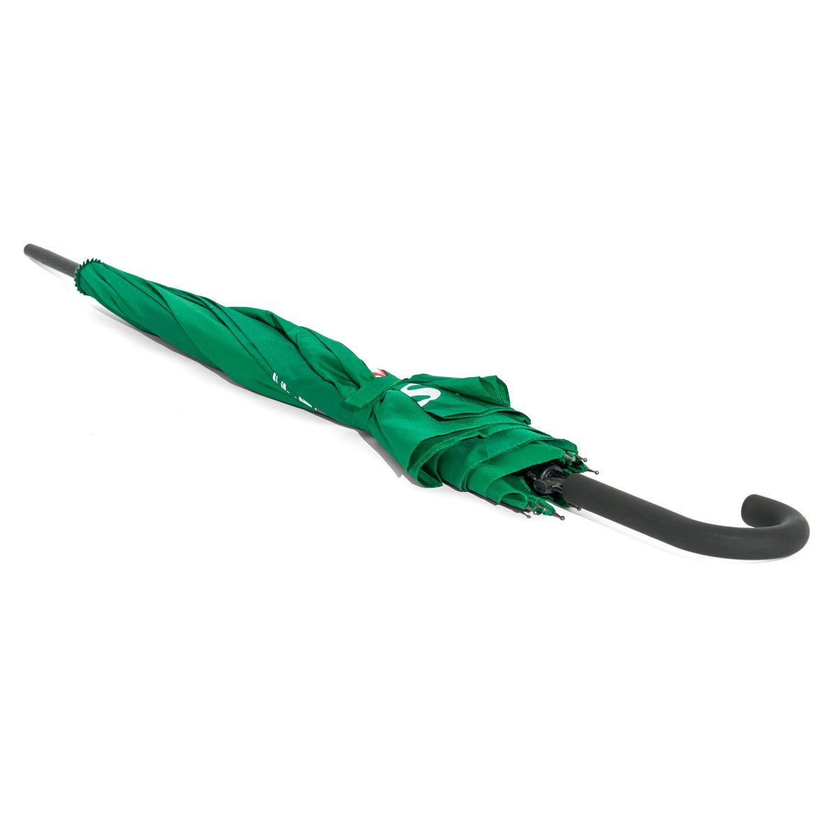 Parapluie en polyester vert « Holsten » en forme de verre à bière, à ouverture automatique, Ø 104 cm – Vue 6
