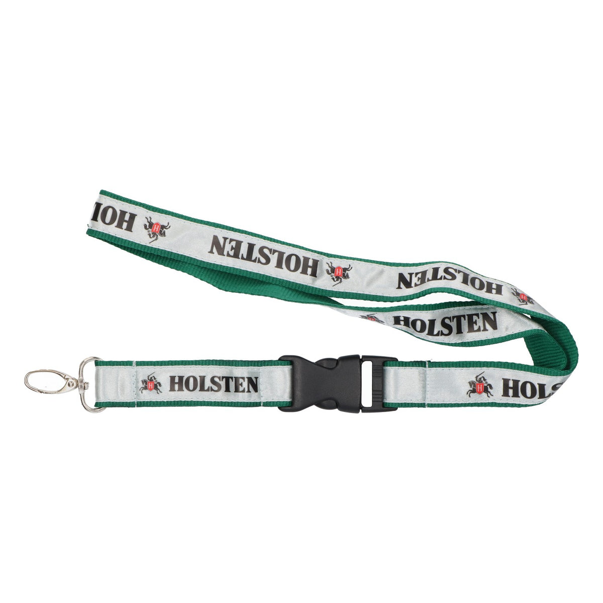 Porte-clés Holsten Bier Lanière verte/blanche