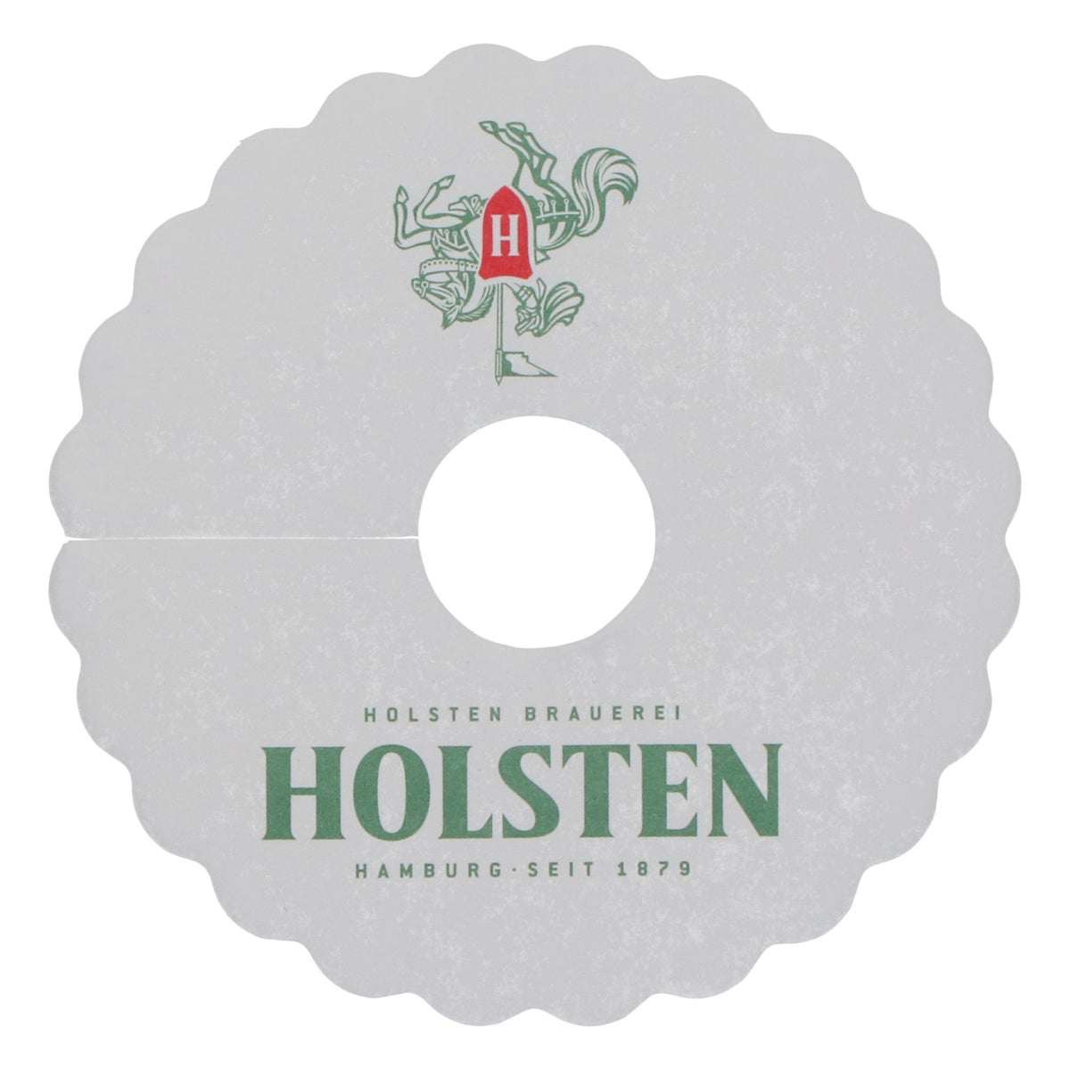 Sous-verres Holsten pour bière, napperons en papier, neufs, blancs, sous-verres de bière – Vue 3