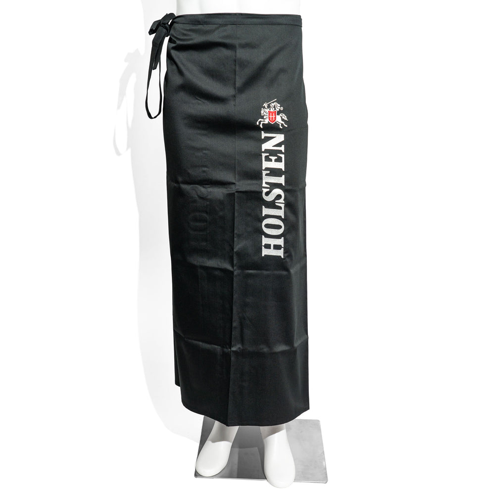 Tablier de serveur Holsten Pilsener, modèle bistrot, couleur noire