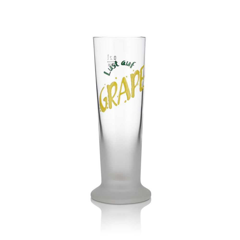 Höpfner Grape Verre 0,2l Verre de coupe Barre à bière Satinée Brasserie Karlsruhe Gastro