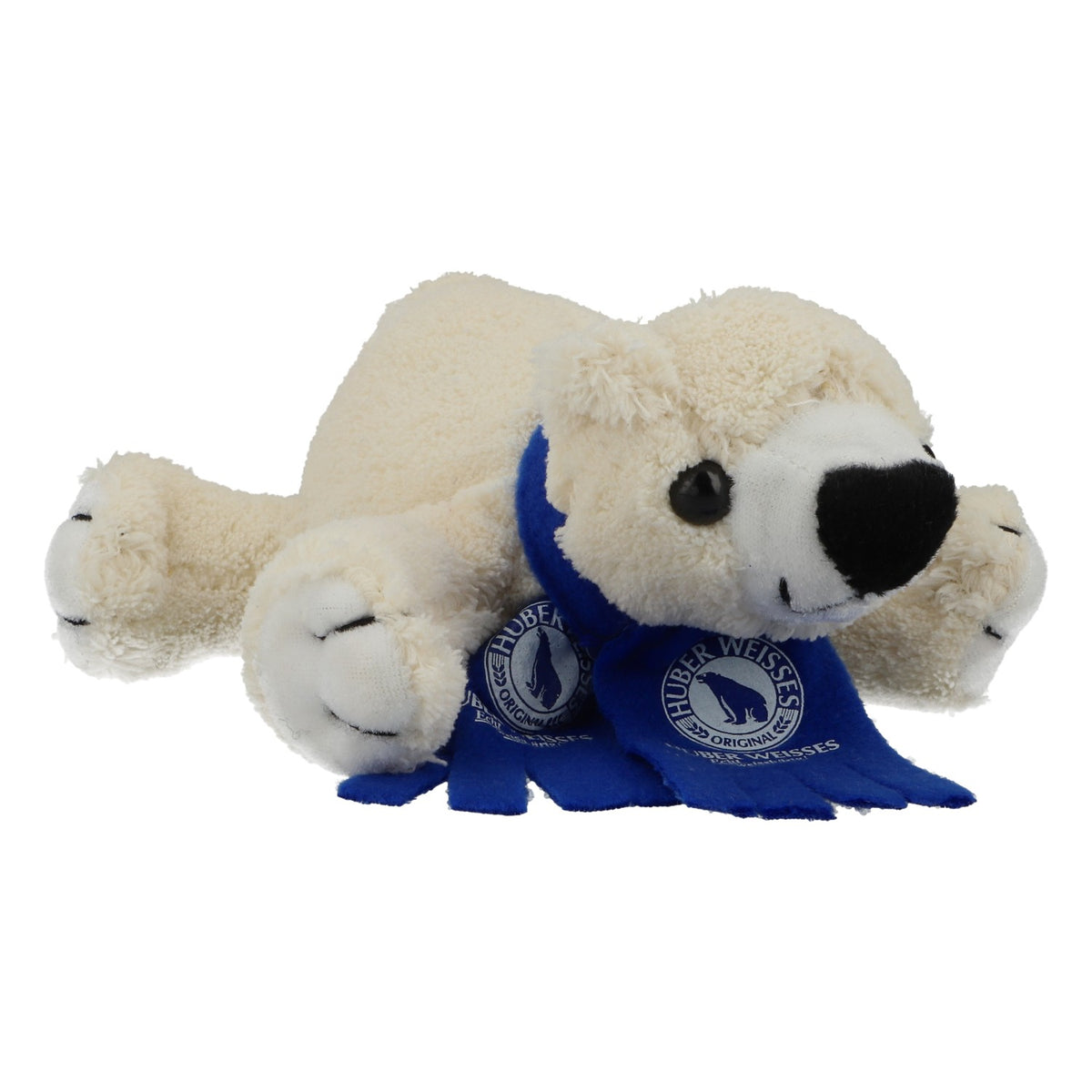 Peluche Huber Weisse « Eisbär » (ours polaire) – Figurine à câliner – Produit officiel pour les fans de bière – Vue 2