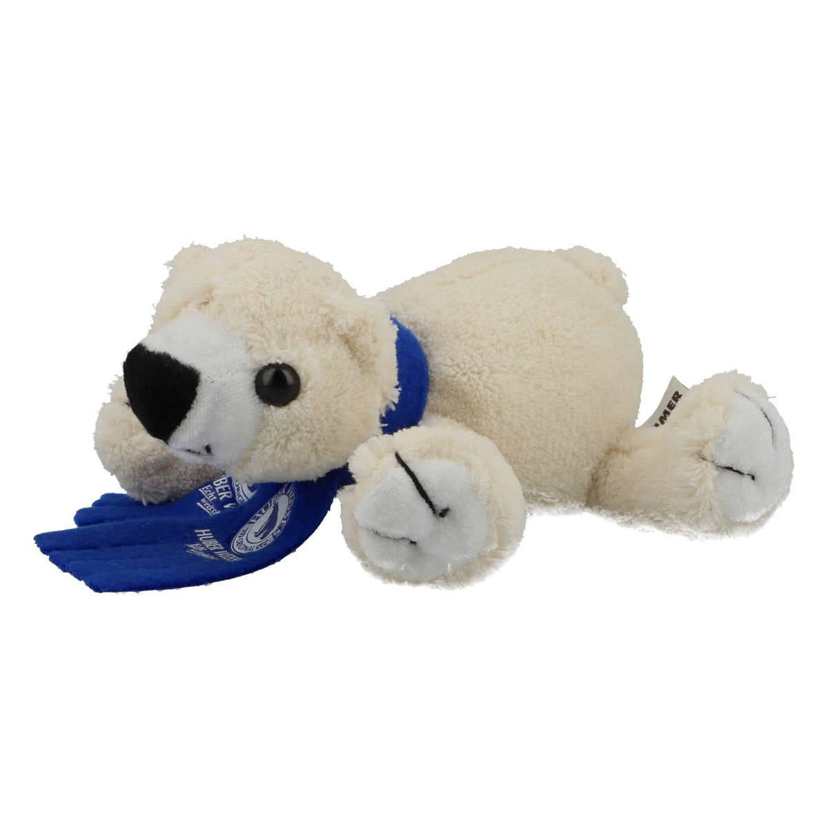 Peluche Huber Weisse « Eisbär » (ours polaire) – Figurine à câliner – Produit officiel pour les fans de bière – Vue 3