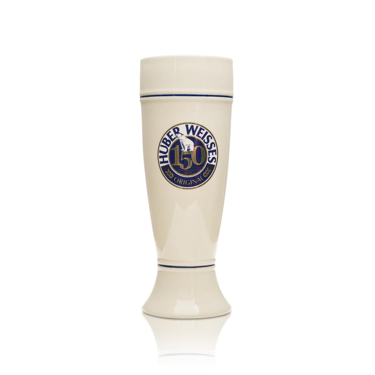 Huber Weisse Glas 0,5 l Hefe Weizen Humpen Ton Pokal Gläser Sammler Édition spéciale