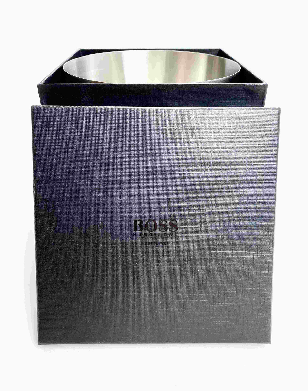 Hugo Boss Bac à glaçons en acier inoxydable Refroidisseur de bouteille Métal simple – Vue 3