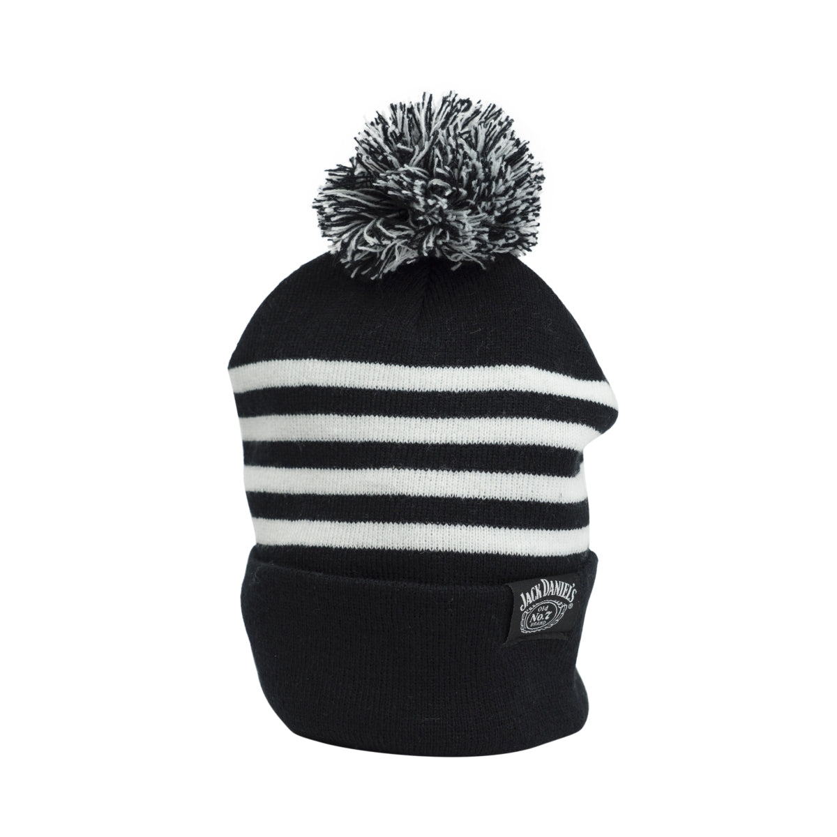 Bonnet Jack Daniels Bonnet à pompon tricoté Bonnet chaud Chapeau Hiver Ski Neige