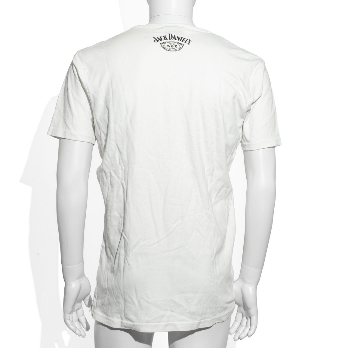 T-shirt Jack Daniels Festival « Jack Daniel » col rond Girly blanc taille XL – Vue 3