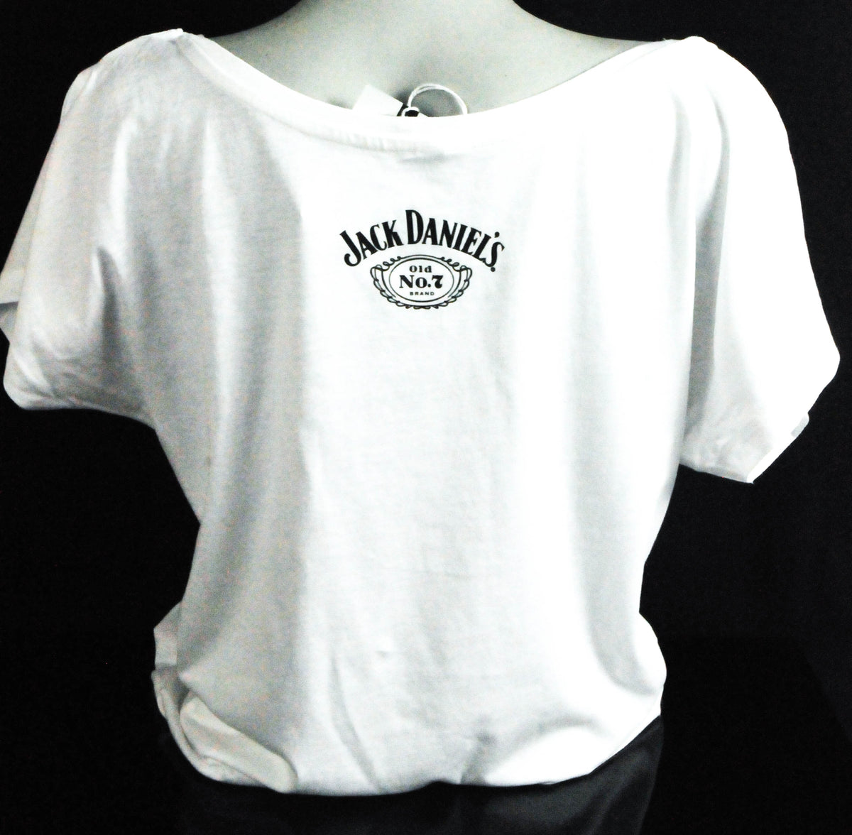 T-shirt Jack Daniels Festival « Jack Daniel » col en V girly blanc taille L – Vue 3