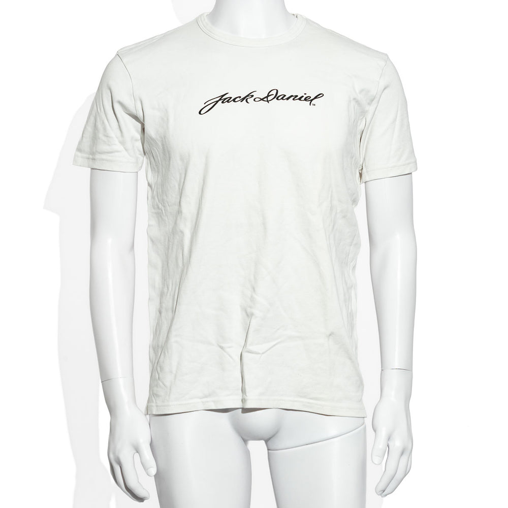 T-shirt Jack Daniels Festival Jack Daniel Femmes blanc logo complet No7 Taille L