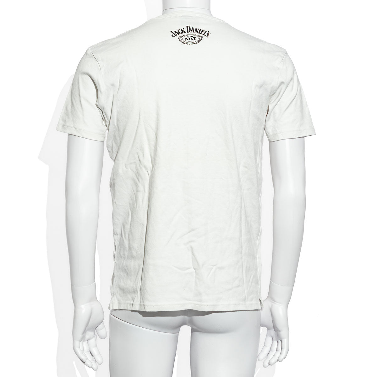 T-shirt Jack Daniels Festival Jack Daniel Femmes blanc logo complet No7 Taille L – Vue 3
