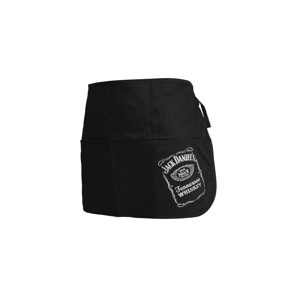 Tablier de serveur Jack Daniels, ceinture ventrale, poche courte, service gastronomique