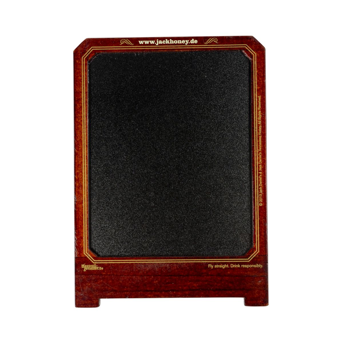 Tableau noir Jack Daniels 14 x 19 cm aspect bois Honey Tableau de menu Carte des plats Restauration – Vue 2