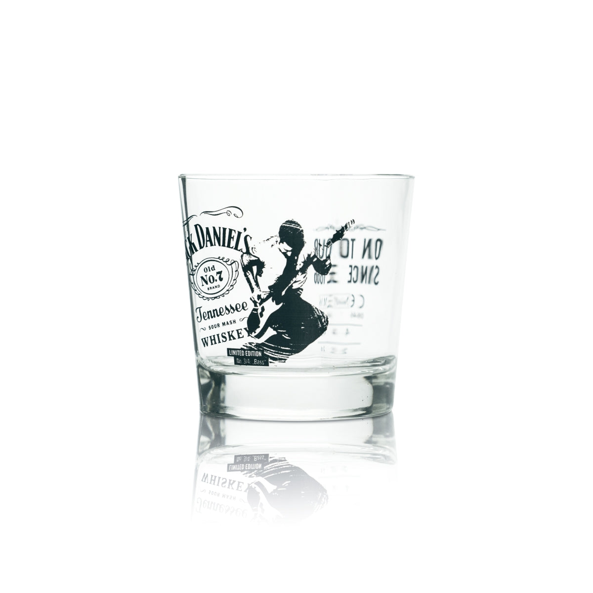 Verre collector Jack Daniels 0,27 l Whiskey Tumbler Édition limitée Music Bass