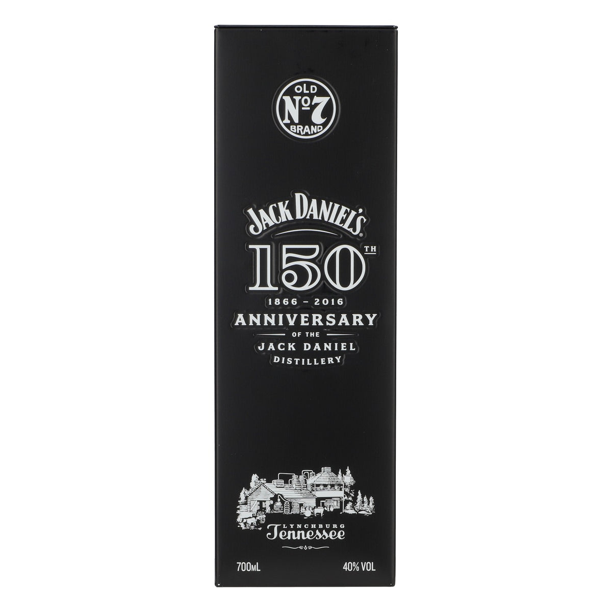 Boîte métallique décorative Jack Daniels Whiskey 150e anniversaire