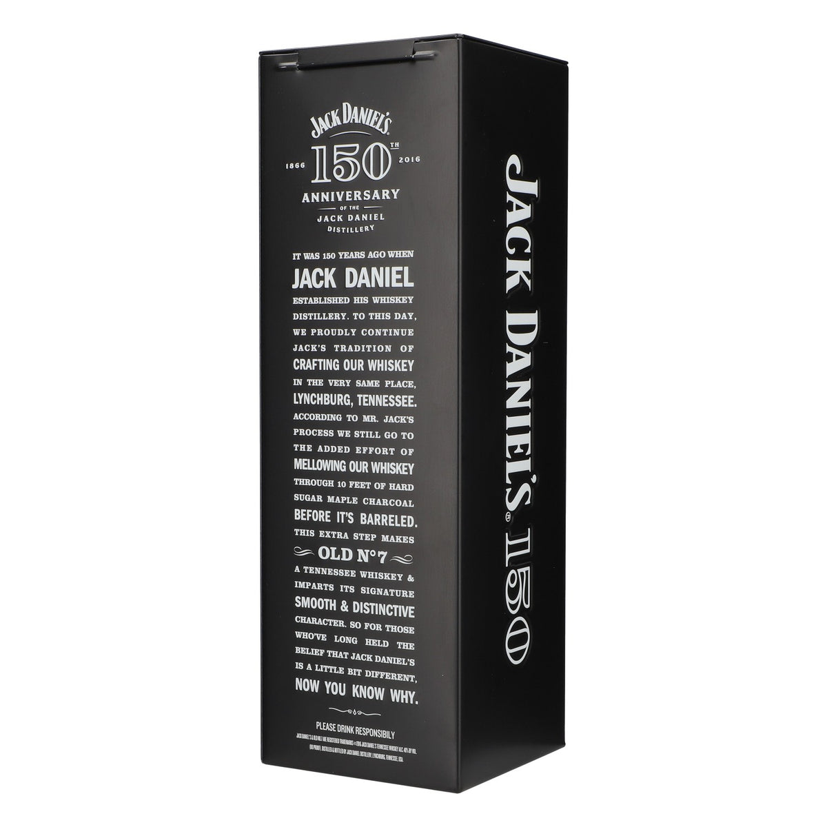 Boîte métallique décorative Jack Daniels Whiskey 150e anniversaire – Vue 3