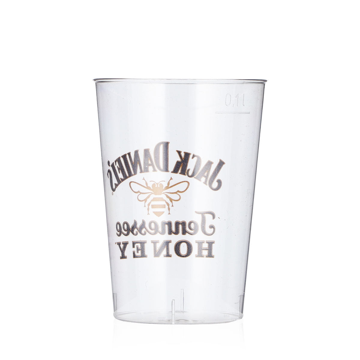 Verre à whisky Jack Daniels, lot de 40, 0,1 l, logo « Honey », gobelets jetables en plastique – Vue 4
