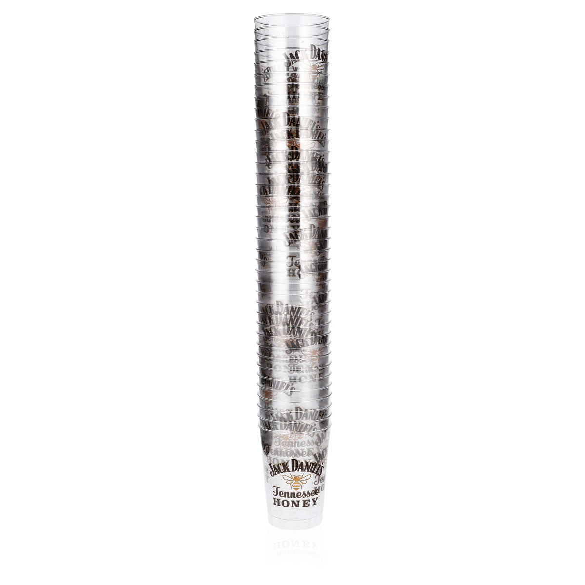 Verre à whisky Jack Daniels, lot de 40, 0,1 l, logo « Honey », gobelets jetables en plastique – Vue 5