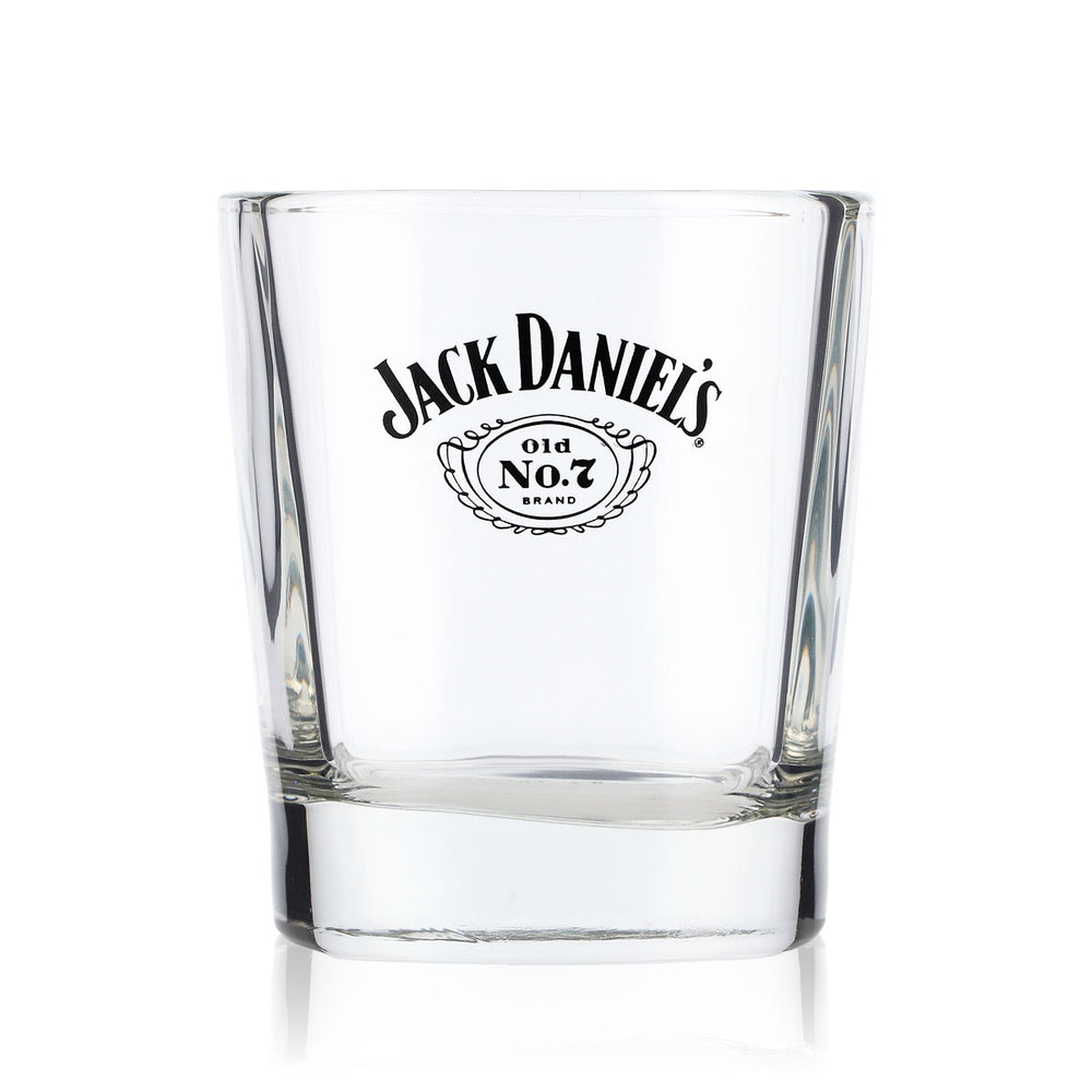 Verre à whisky Jack Daniels Tumbler 0,2 l Logo ailé n° 7, modèle droit