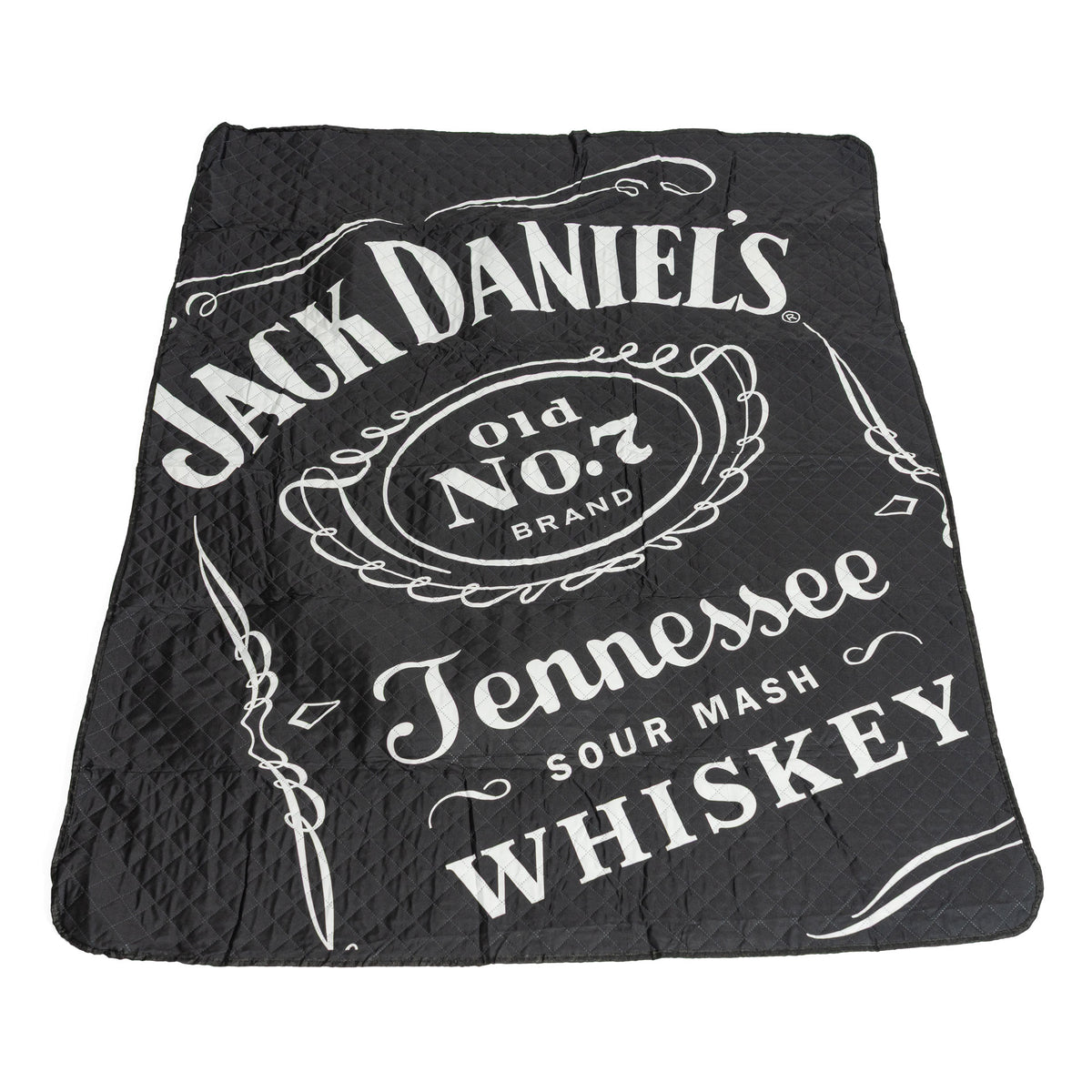Couverture de pique-nique Jack Daniels, noir, polyester, 145 x 115 cm – Vue 2
