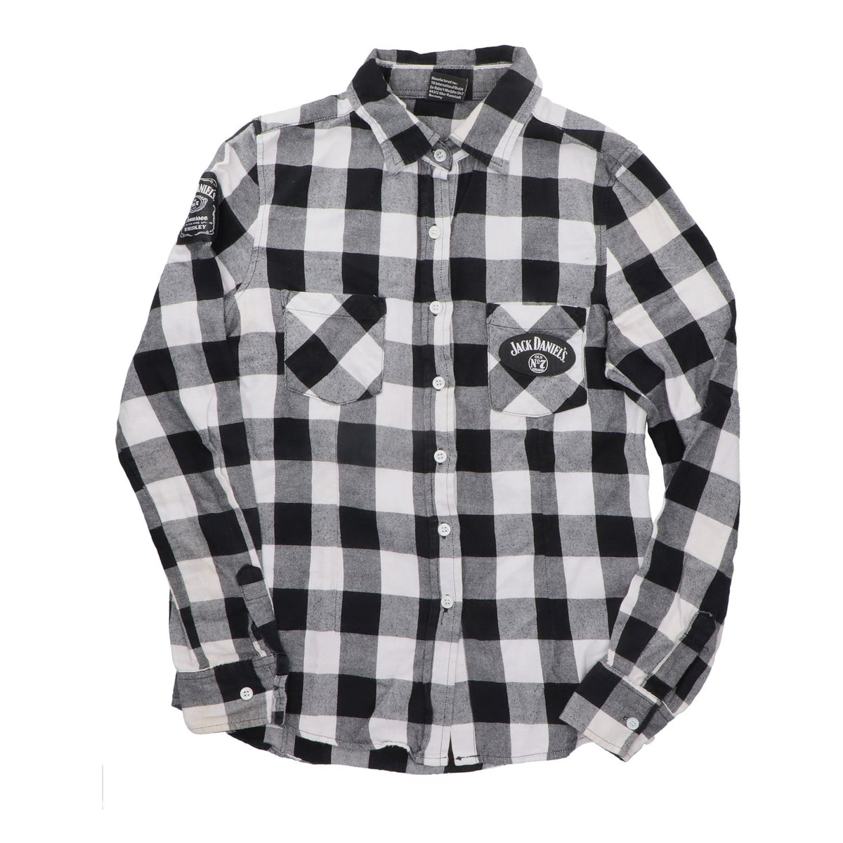 Chemise en flanelle Jack Daniels Whisky Chemise de bûcheron Chemise de festival Chemise décontractée Taille S