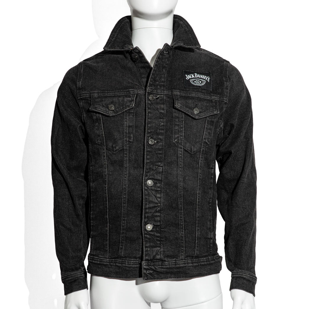 Veste en jean longue Jack Daniels Whisky Men LED Veste de festival n° 7 taille M – Vue 5