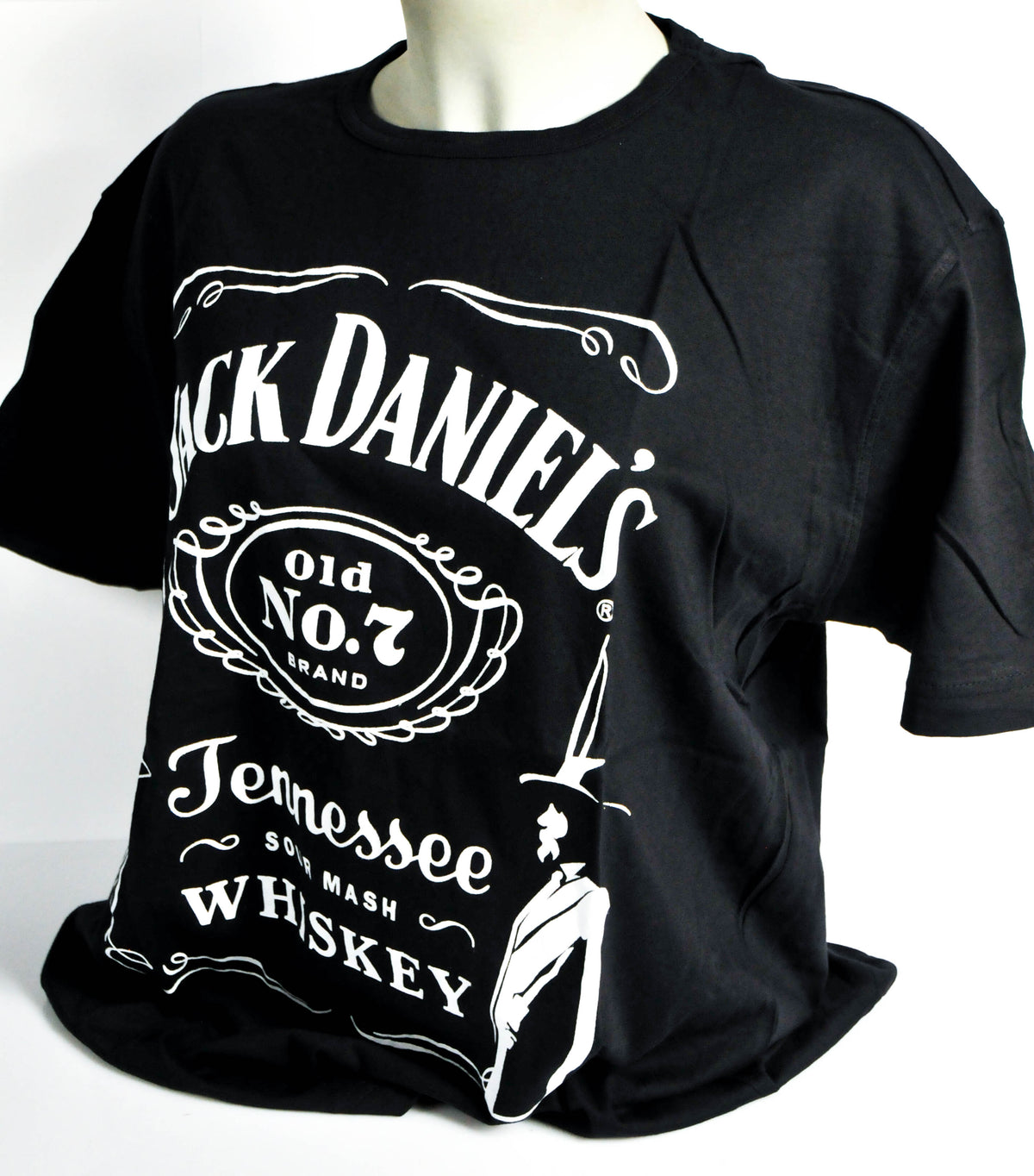 T-shirt original Jack Daniels Whisky T-shirt festival pour homme taille L Old n° 7 – Vue 3