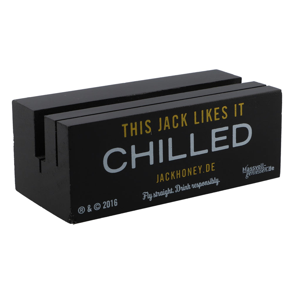 Jack Daniels Whisky Présentoir de table noir Porte-menu